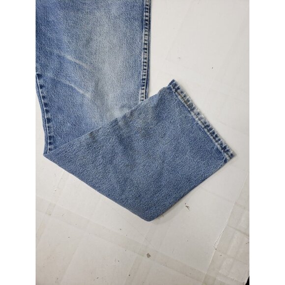 Wrangler George Strait Cowboy Collection Size 42x32 Light Wash Boot Cut - Picture 3 of 16